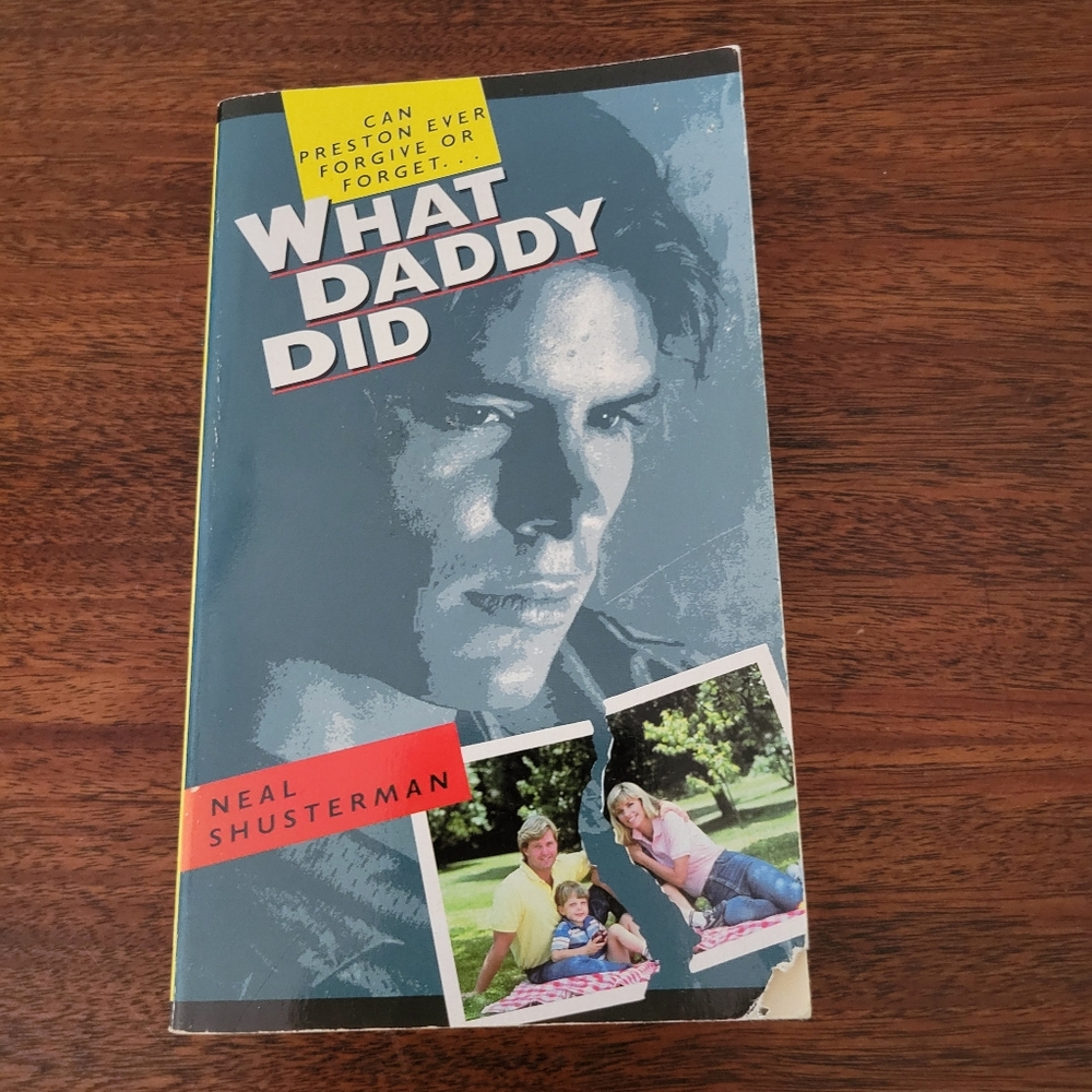 What Daddy Did 1993 Book Paperback Neal Shusterman Young Adult